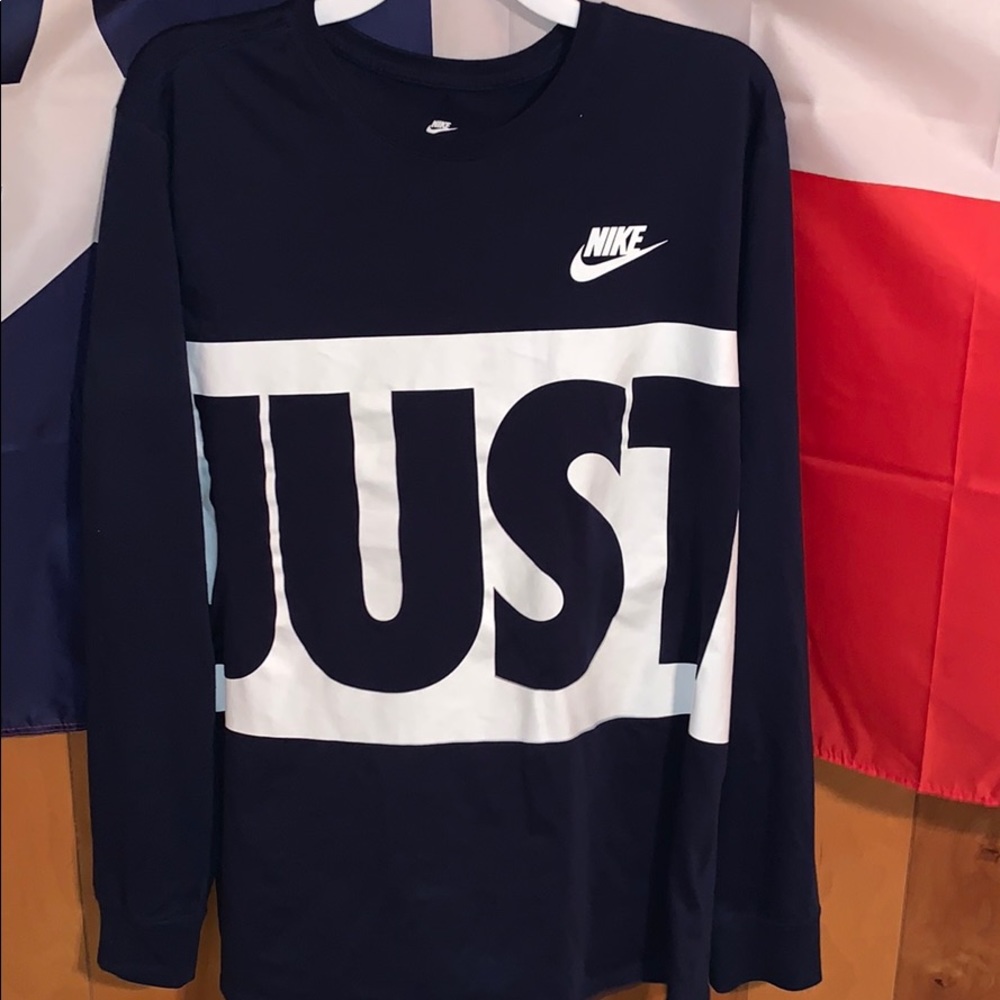 Nike Just Do It. long sleeve shirt